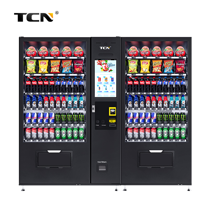 Tcn Automatic Drink and Snack Touch Screen Vending Machine