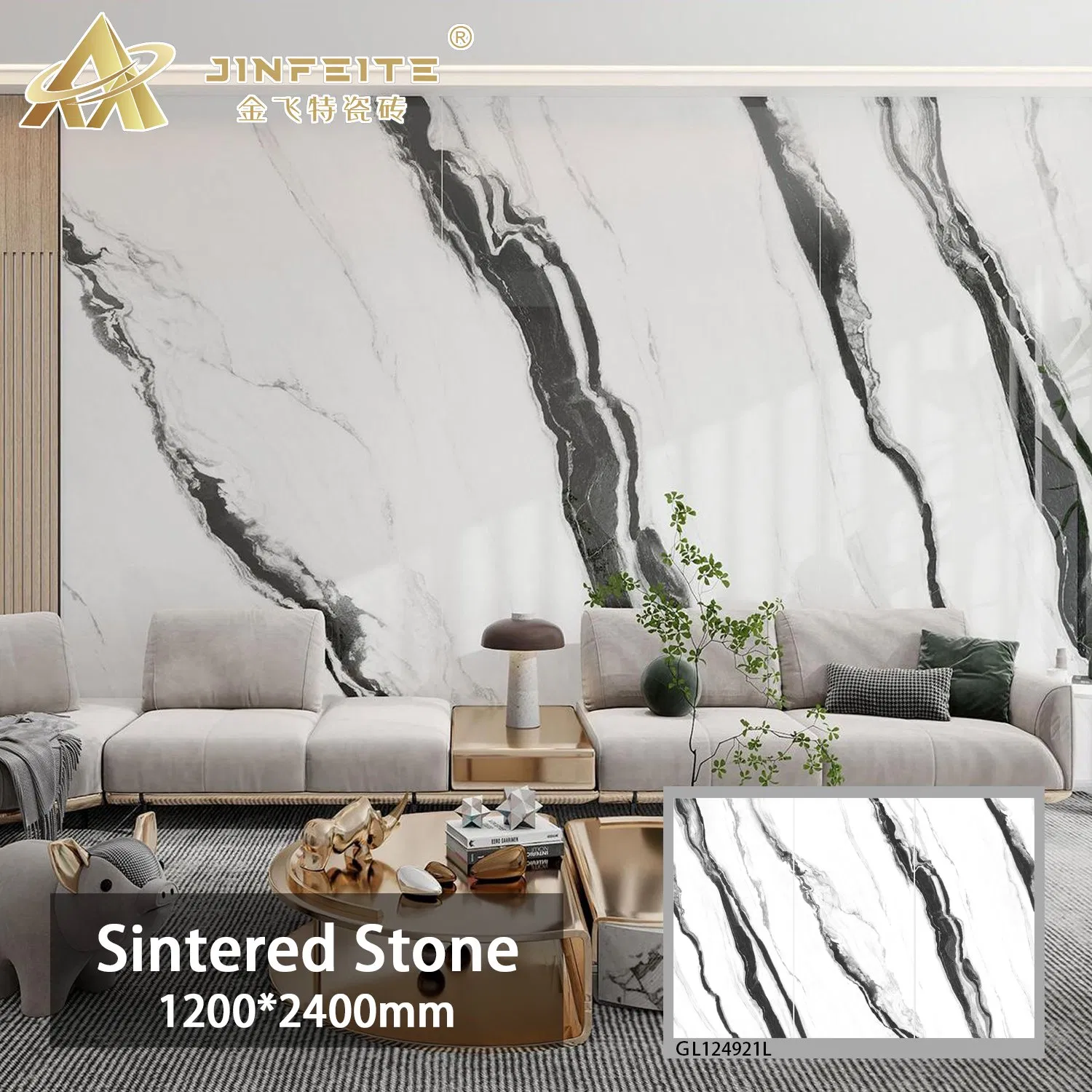 Quality White Porcelain Sintered Stone for Durable and Attractive Floors