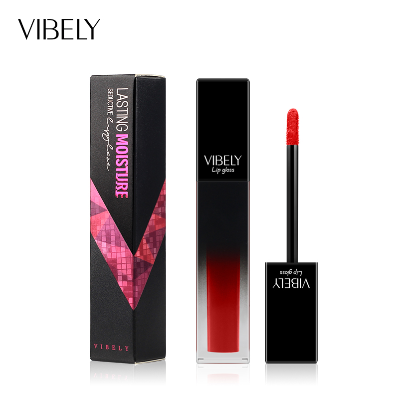 Vibely Waterproof Lasting 30 Color High Pigment Matte Velvet Lipgloss Liquid Lipstick