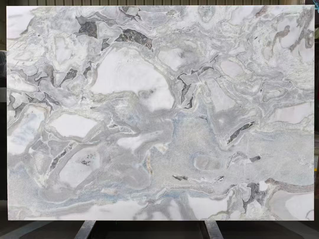 Fendi White Natural Marble Has Three Diverse Applications: Villa Interiors, Countertops, and Backsplashes.
