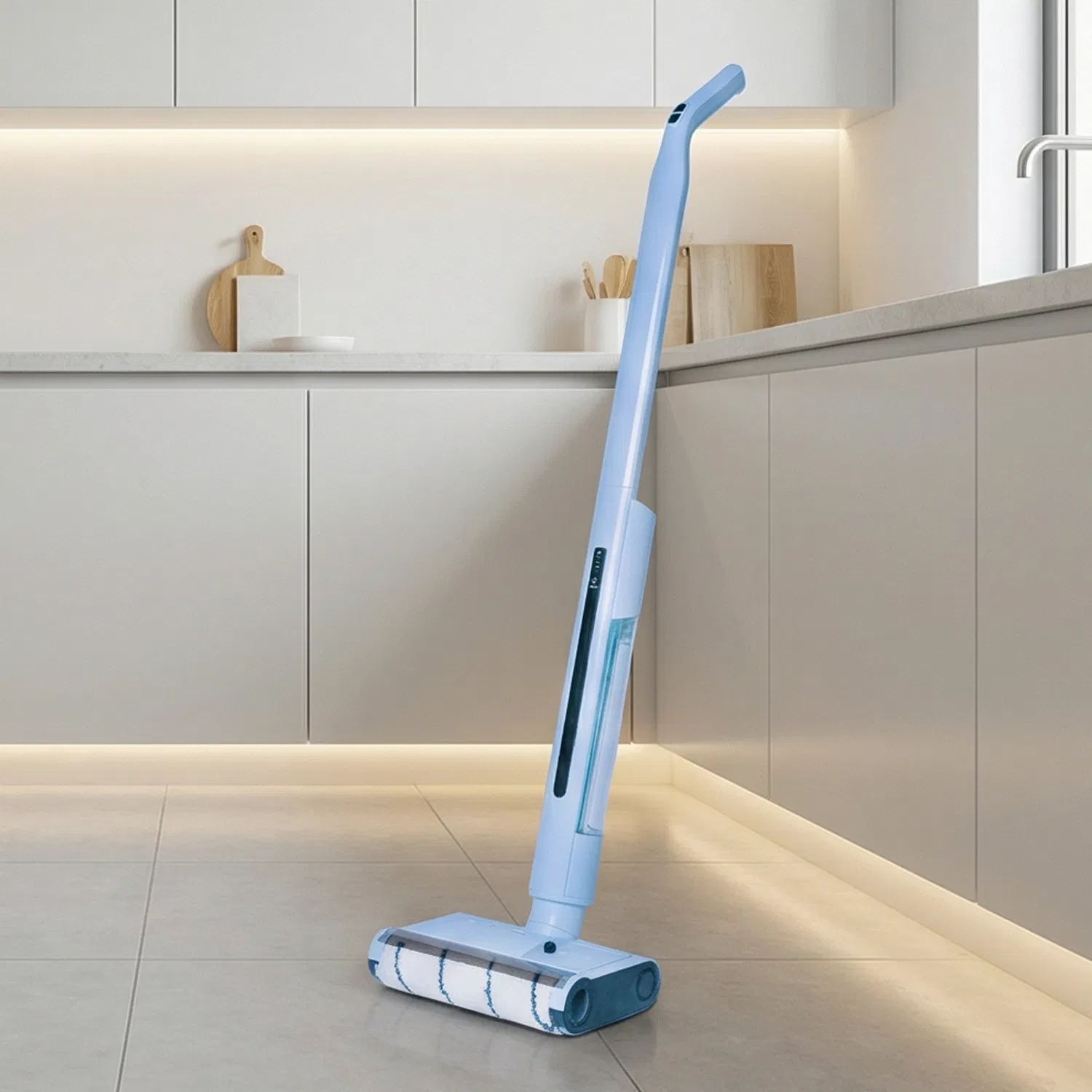 Innovative Cordless Mop Vacuum Cleaner for Wet and Dry Cleaning