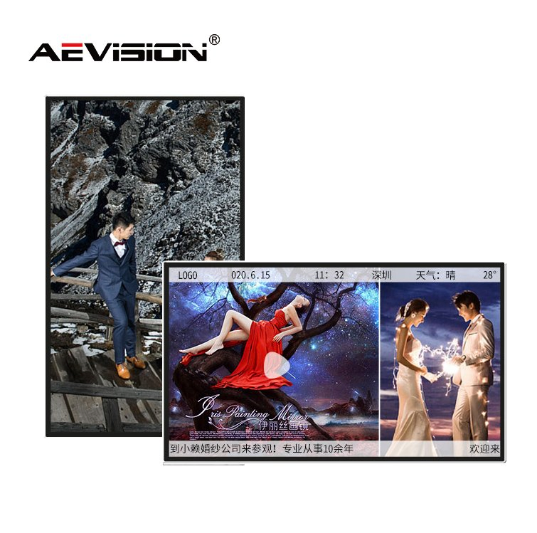 Android Tablet Display Advertising Restaurant Menu Display and Retail Business Panel Wall Mount Display Digital Signage