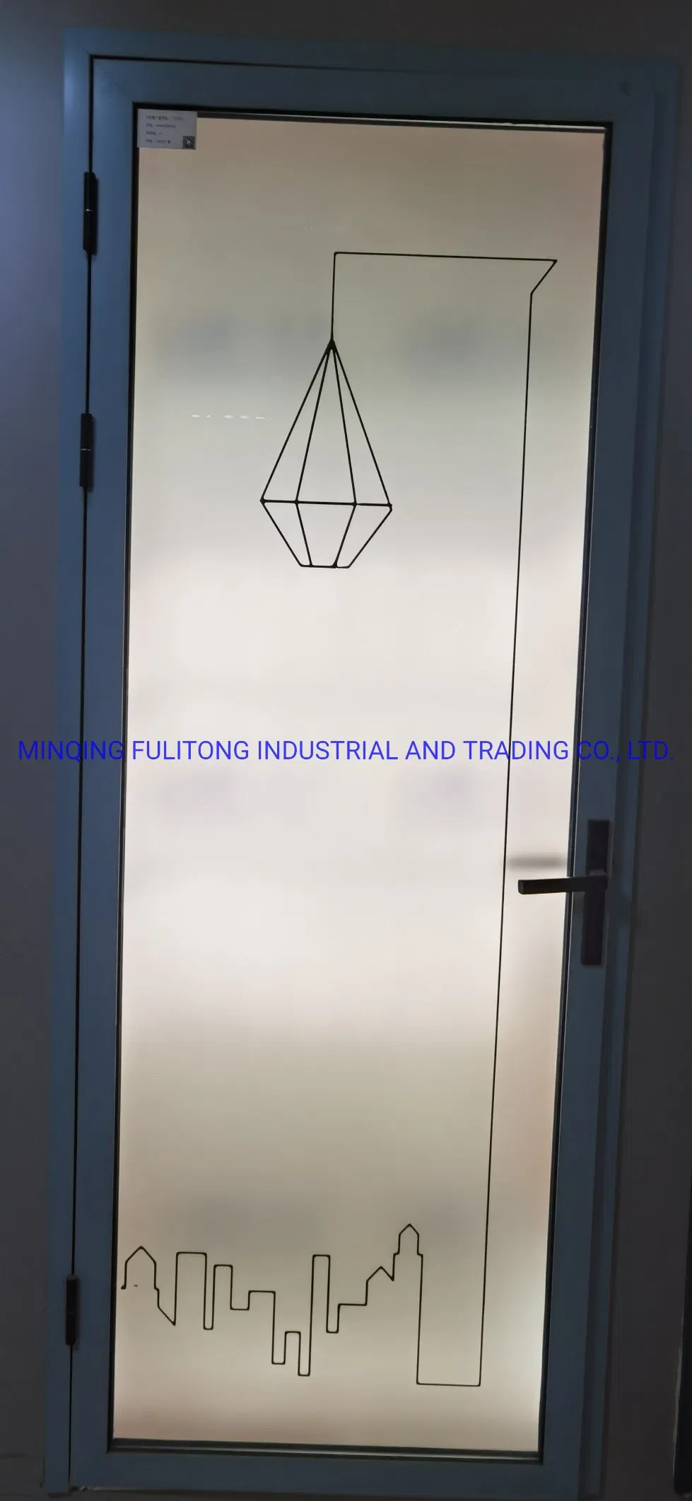 Steel PVC Patio Glass Sliding Wooden Folding Garage Entry Door