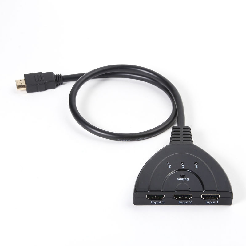 HDMI 3 in 1 out Switch HDMI Splitter Hdcp 1080P