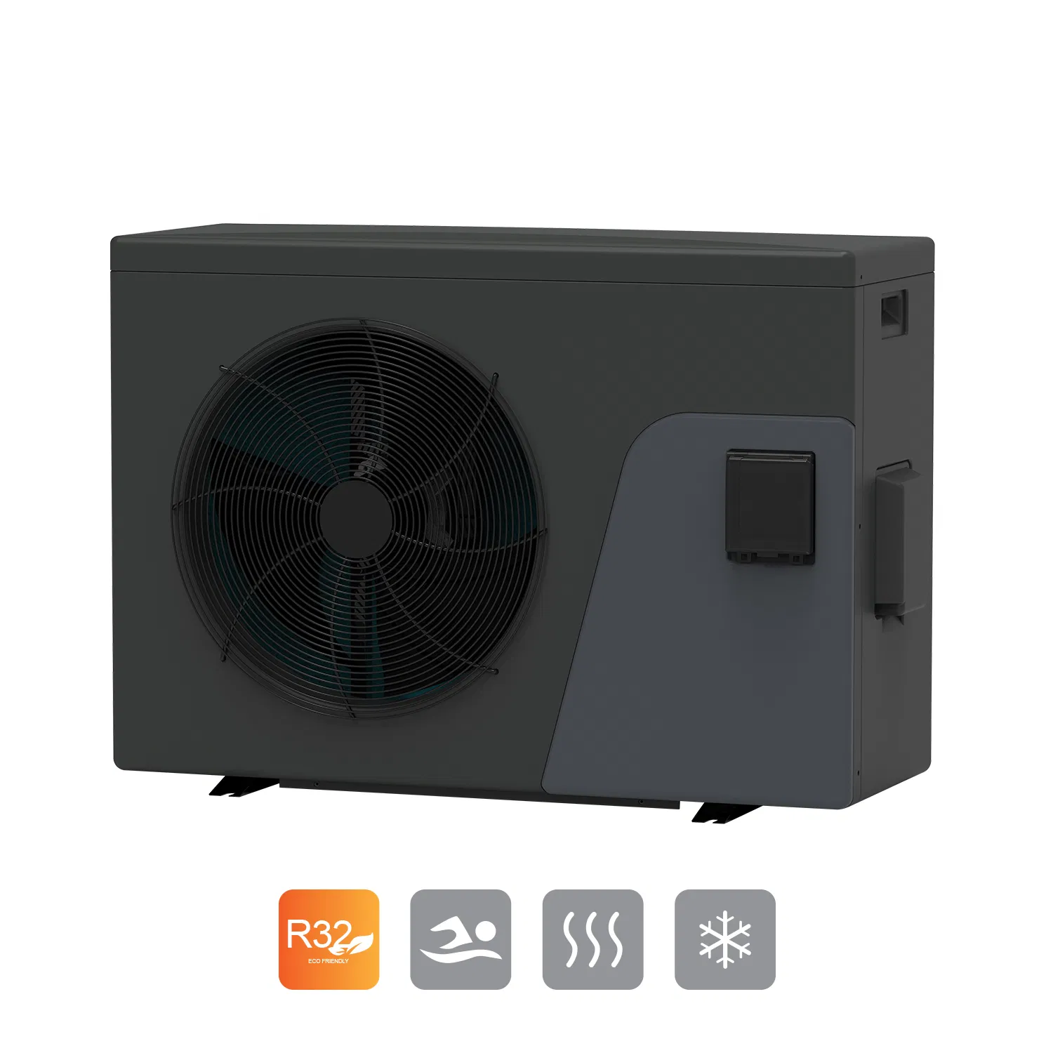 Full DC Inverter Swimming Pool heat pump system R32 swimming pool heater