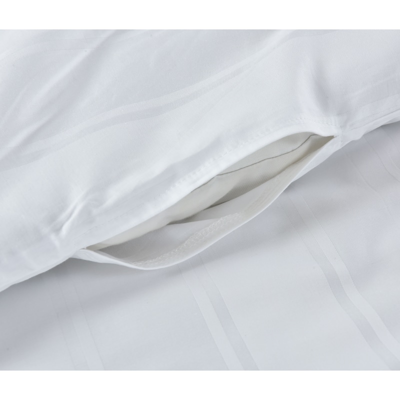 Hotel Bedding High Quality Hot Sale! Chifang Cumulus Hotel Top Bed Sheet+Hotel Bed Sheet White Striped Queen