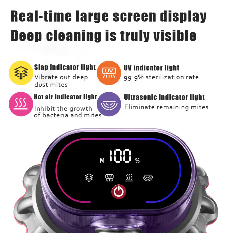 UV Handheld Mattress Vacuum Cleaner for Dust Mite