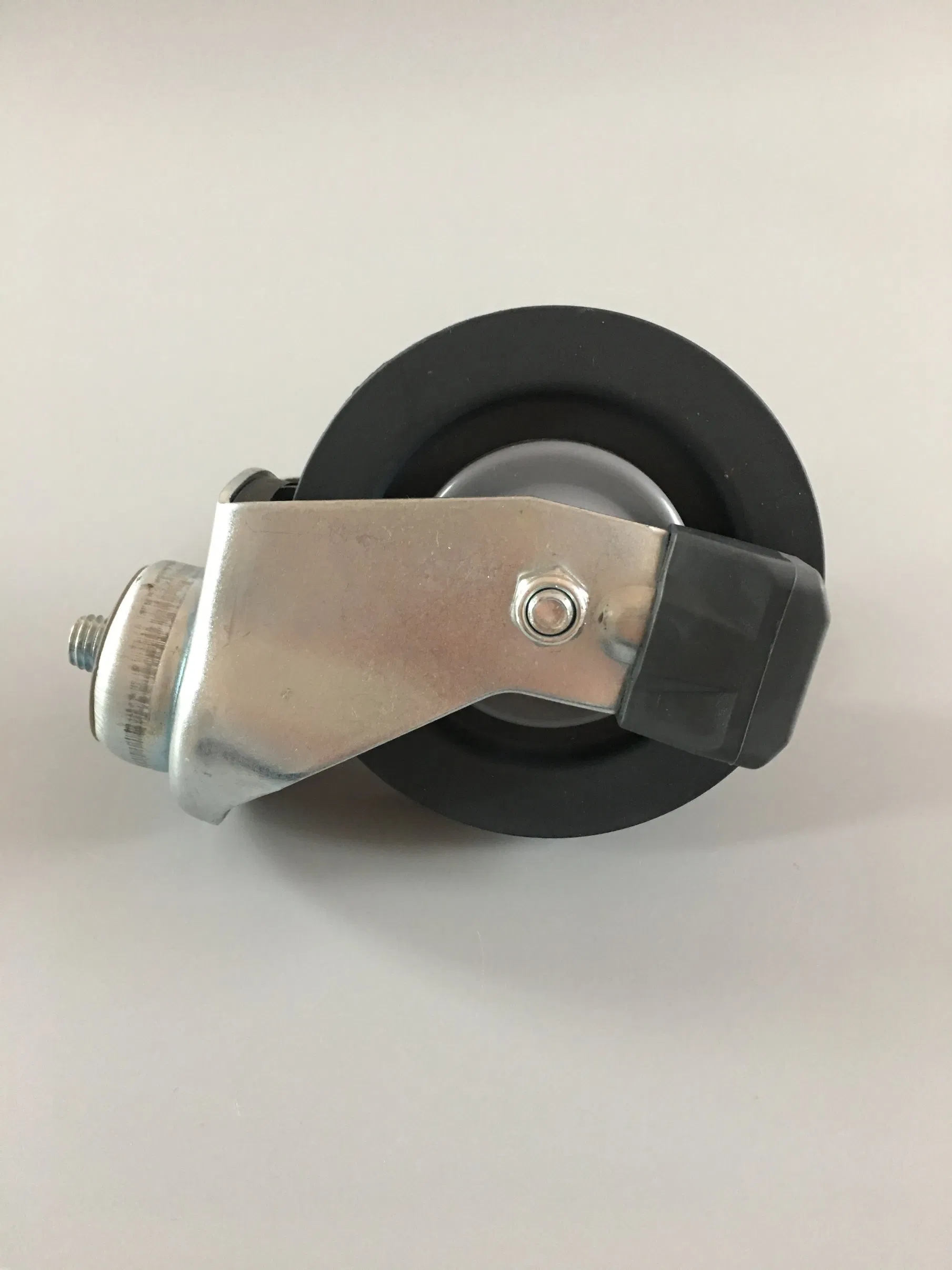 125mm Elevator Castor Polyurethane with Single Ball Bearing for Shopping Trolley