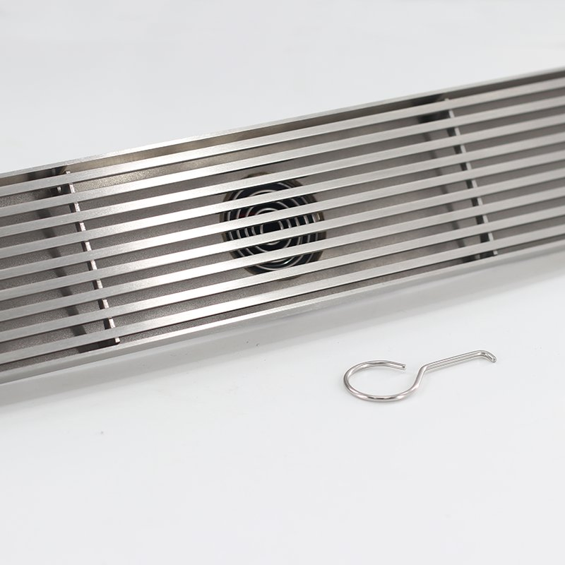 Stainless Steel Natural Style Modern Floor Drain Linear Drain Floor Linear Floor Drain