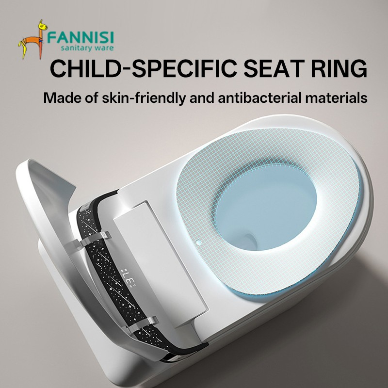 Luxury Smart Toilet Seat Bidet Ceramic Bathroom Toilet Wc Smart Intelligent Toilet