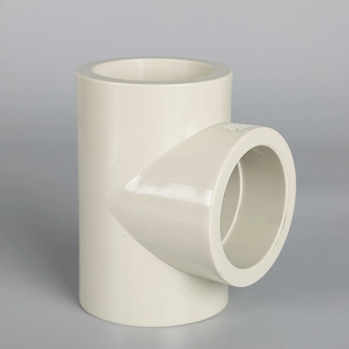 Customizable Pph Tee Pipe Fittings Plastic Welding Imported Raw Materials