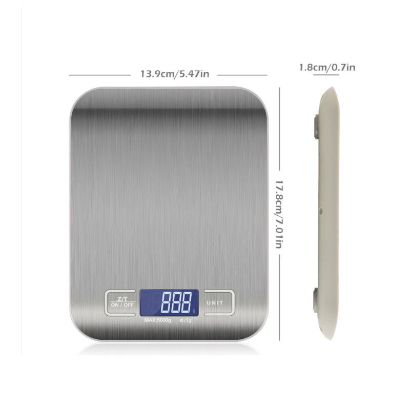 Кухонные весы Santwell KS-10 с LCD дисплеем