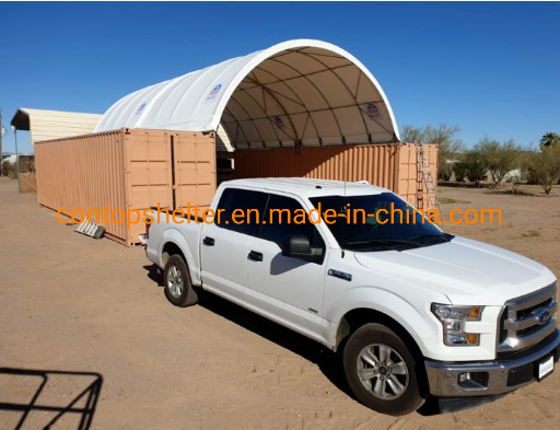 Container Metal Shipping Container Shelter 40FT Container PVC Canopy
