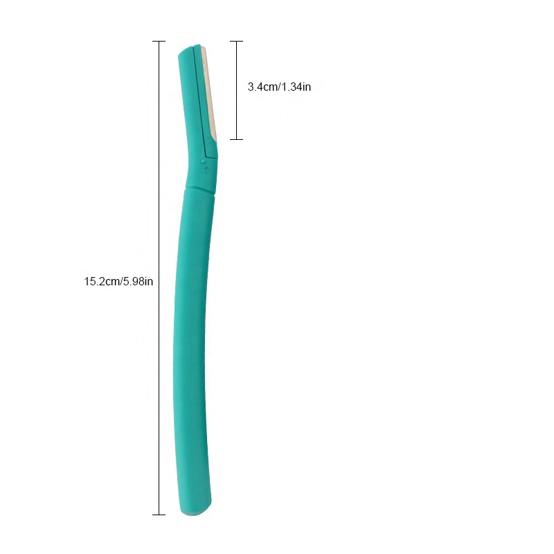 Eyebrow Razor Lady Shave Eyebrow Trimmer Stainless Steel Blade Women Facial Hair Removal Derma Razor