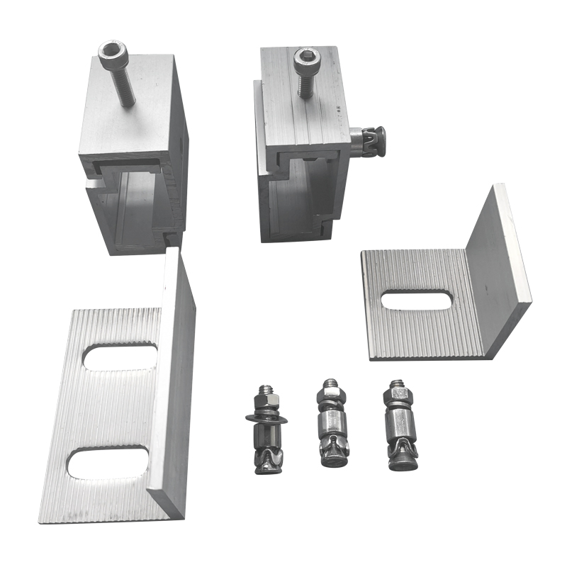 Aluminium L Angle Stone Wall Fixing Anchor Aluminium Stone Cladding Profile