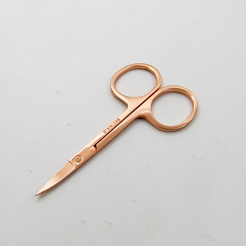 Rose Planting Beauty Scissor Stainless Steel Eyebrow Hair Facial Trimming Tweezers Scissors Tools for Manicure Care