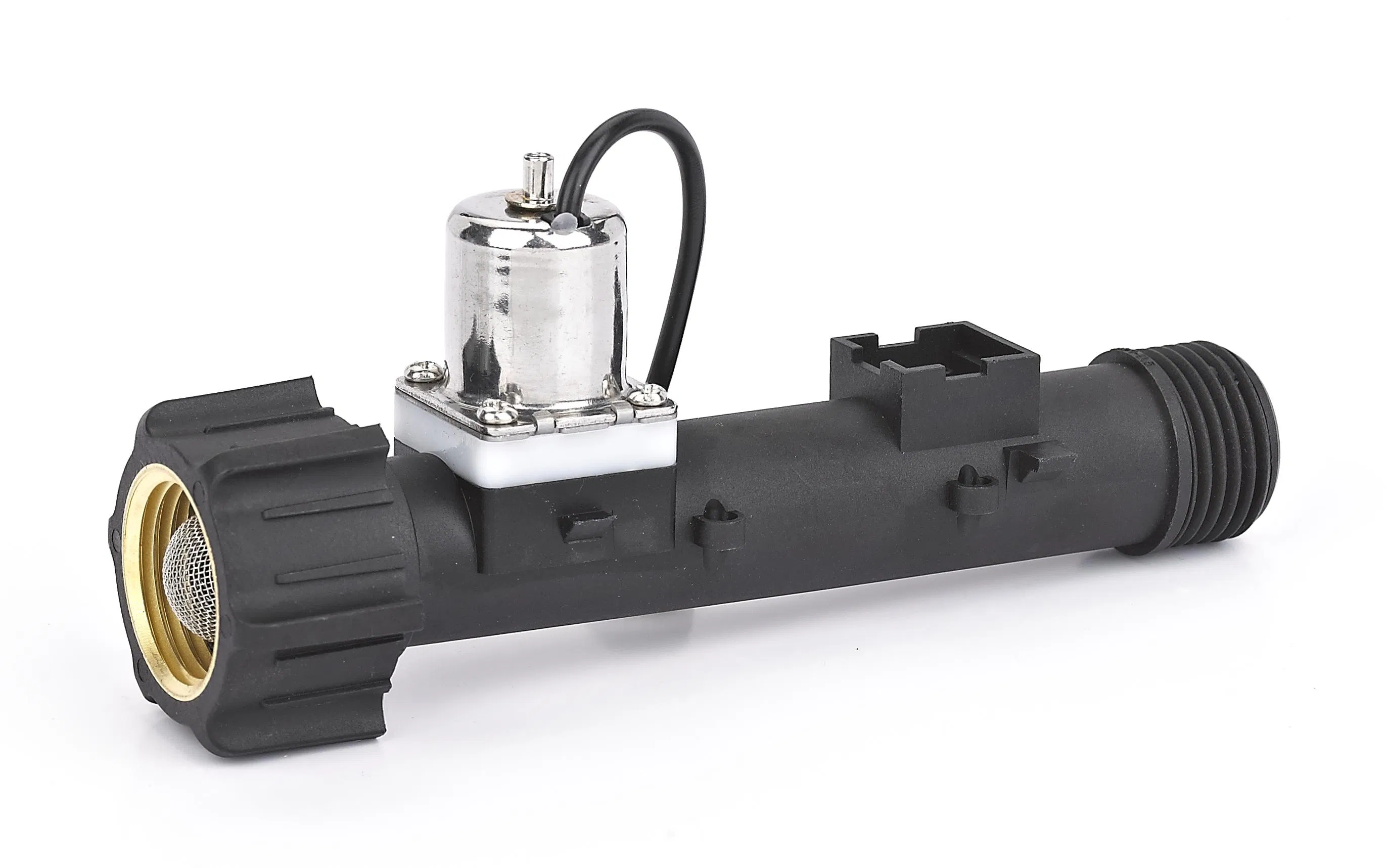 Xf 3/4 Inch DC 6V Latching Solenoid Valve Double Tube Water Control Valve for Garden Irrigation System Low Pressure Timer Valve