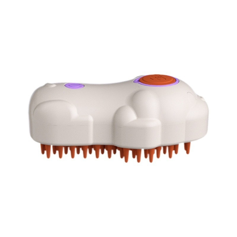 Dogs&Cats Grooming Tool Spray Anti-Flying Fur&Massage Bristles Self-Cleaning Pet Brush