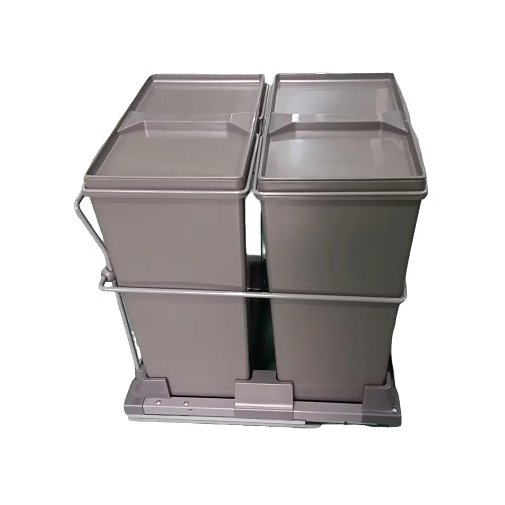 Встроенная мусорная урна Tekey для кухни, 2x31 л