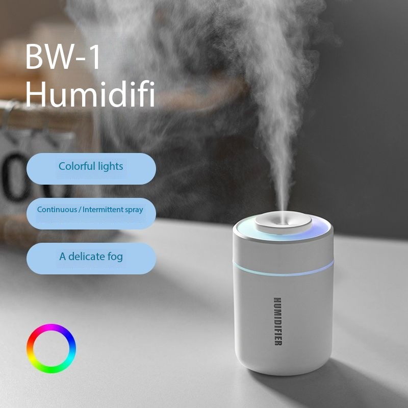 New Product Humidifier Mini Car Home Humidifier Mini Silent Fog Quantity Colorful Atmosphere Light