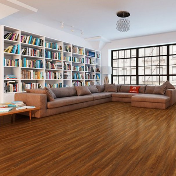 MGO Flooring, Mineral Core Flooring, Painted V Groove, Eir Emboss Wood Texture Flooring