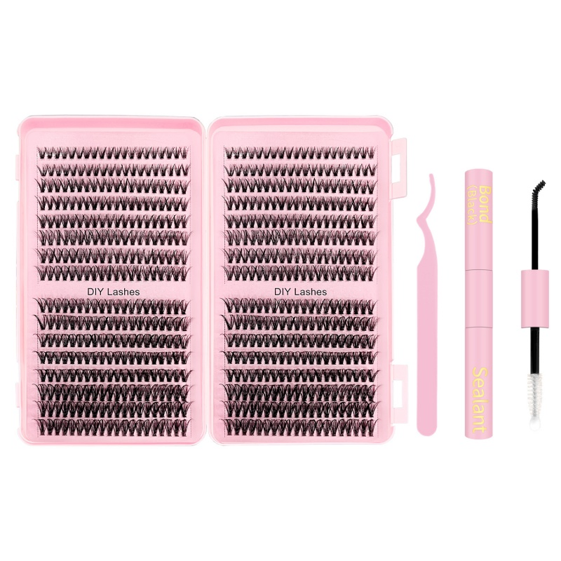 DIY Cluster Pointed-Tip Fairy Style European and American Style Amazon Eyelash Book