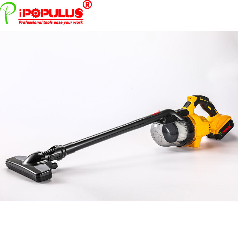 Ipopulus 21V Cordless Handheld Vacuum Cleaner Battery Portable Powerful Rechargeable Household Cleaning Tools