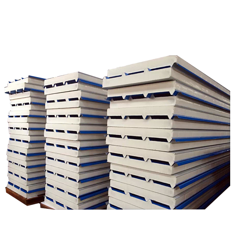 Insulated PU PIR Polyurethane Foam Sandwich Panel for Cold Room