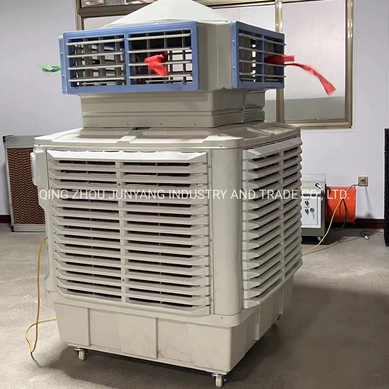 Industrial Air Cooler Evaporative Mobile Air Cooler Plant Cooling Breeding Greenhouse Water Cooling Fan Environmental Protectionwater Air Conditioner
