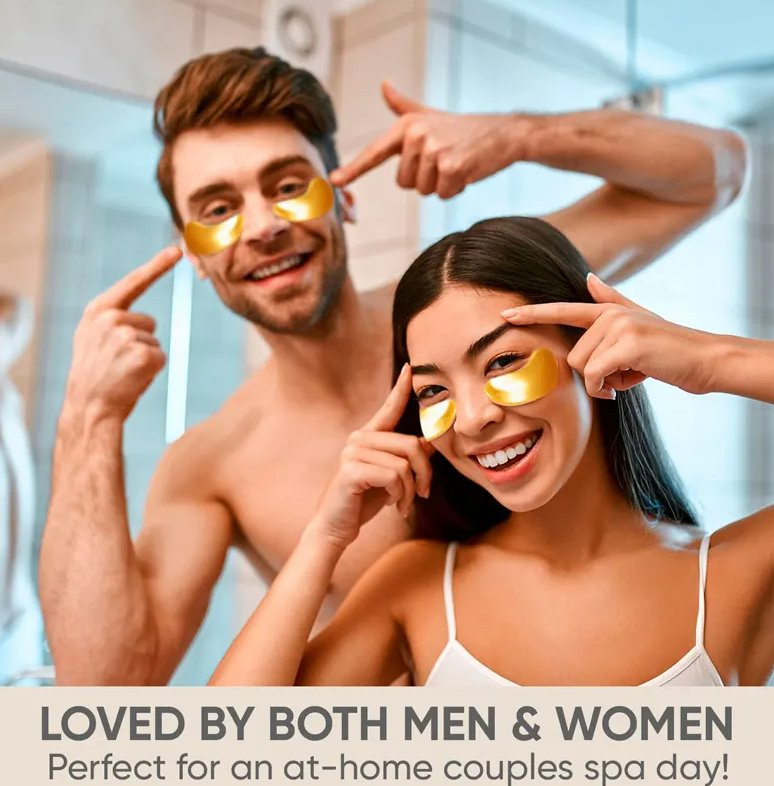 Online Wholesale and Retail Anti Aging Eye Gel Pads Hydrogel Crystal 24K Gold Anti-Aging Organic Hydrogel Collagen Korean Organic Eye Mask Patch