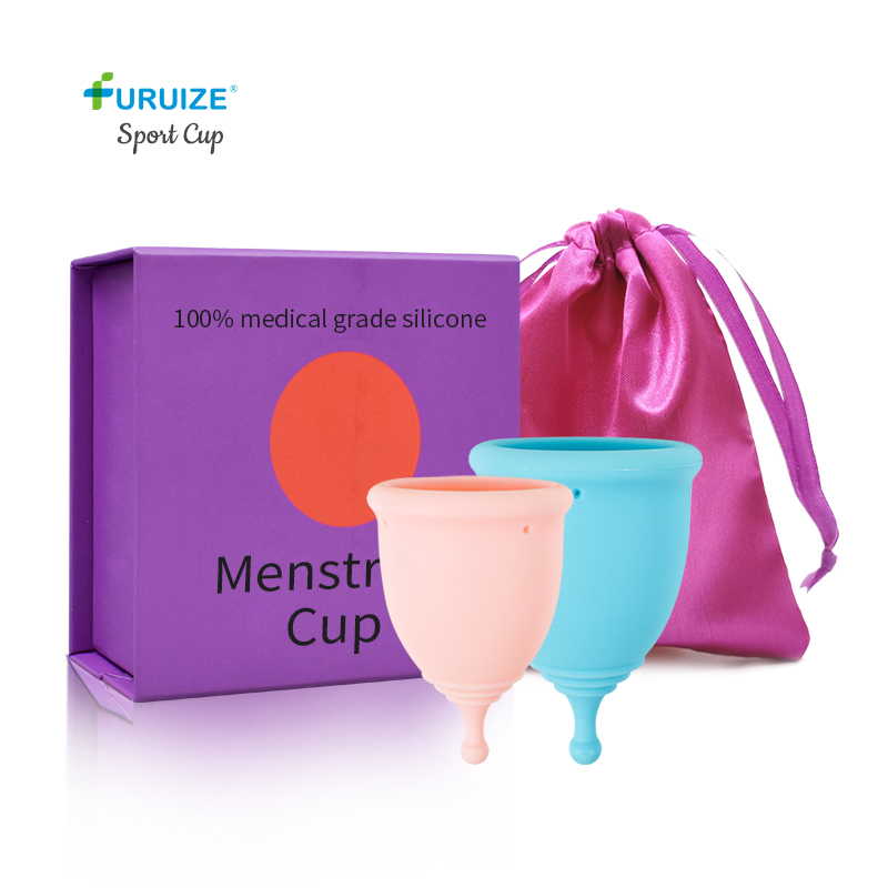 Customize Packaging Reusable Portable Period Cup Copa Menstrual Cup