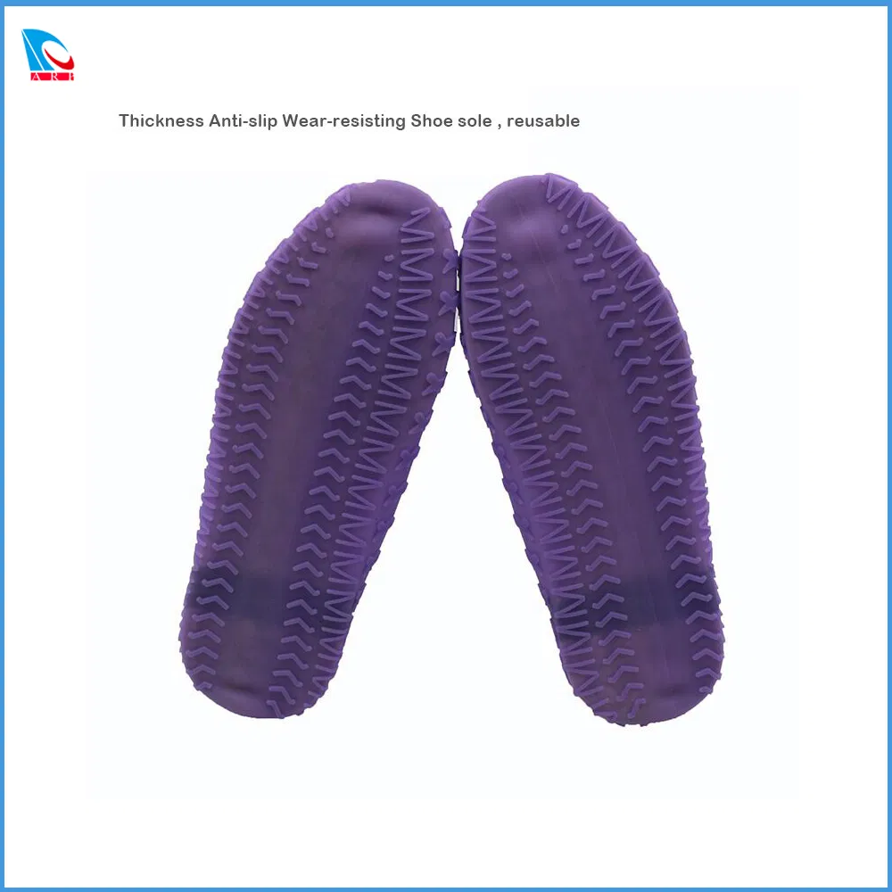 Comfortable Anti-Slip Silicone Shoe Cover for Rainy Day
