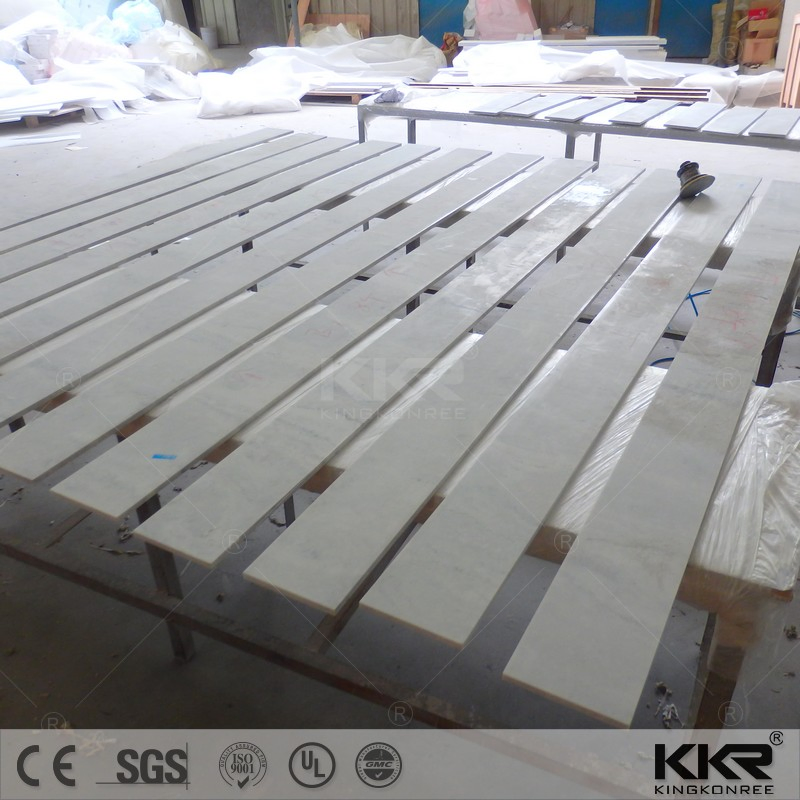 Building Material Quartz Stone Bathroom Vanity Top for Hotel Project