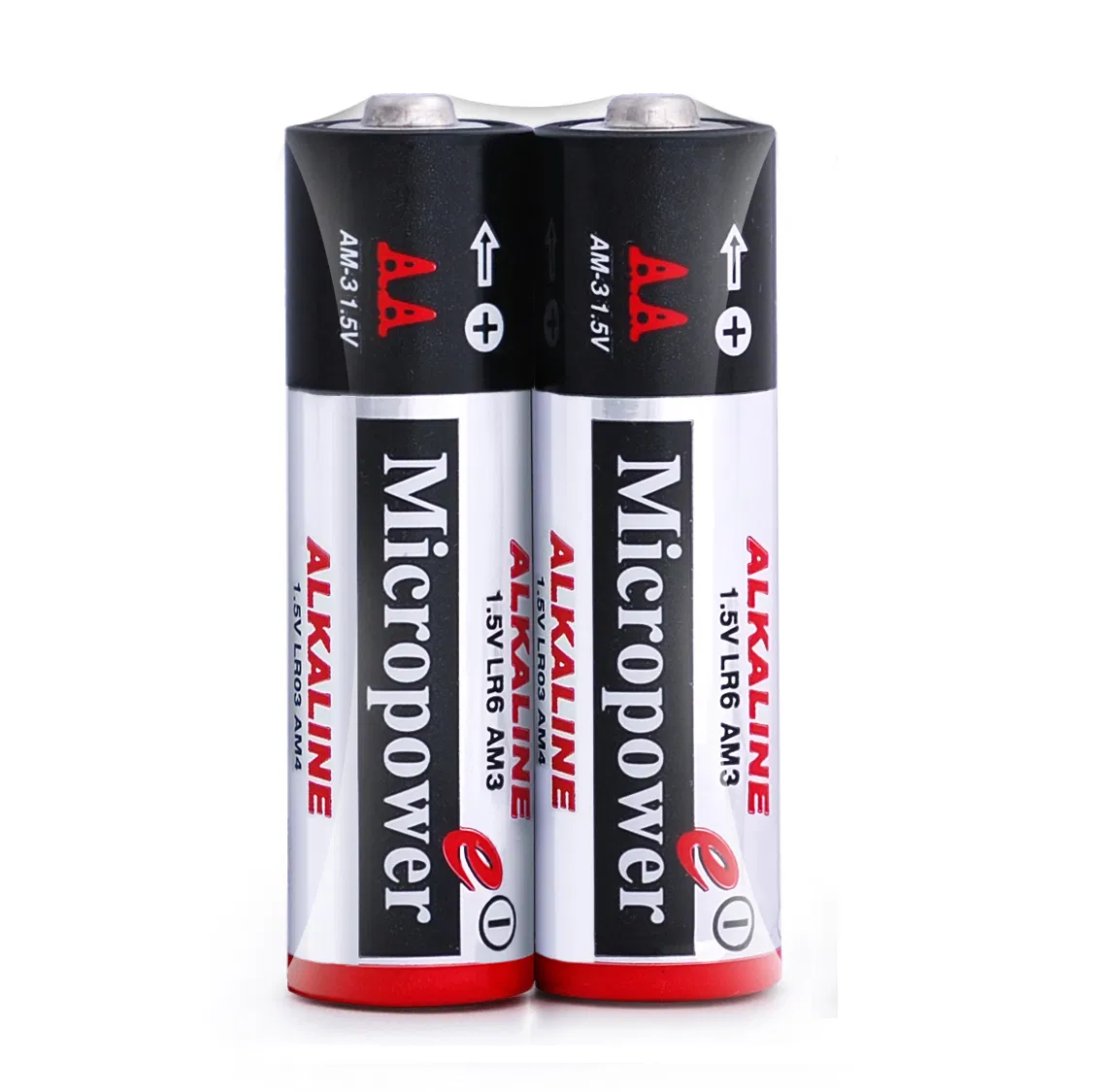 Dry Cell 1.5V Alkaline AA Um3 Lr6 No. 5 Battery for Electric Cars