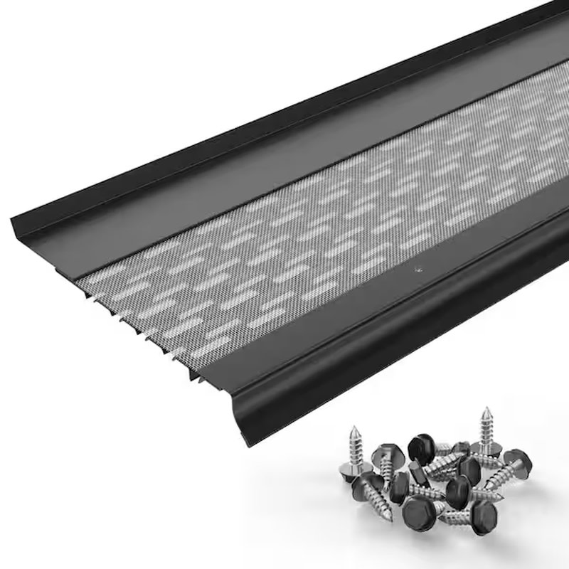 Micro Mesh Aluminum Gutter Guard for Rain Gutter Leaf Filter