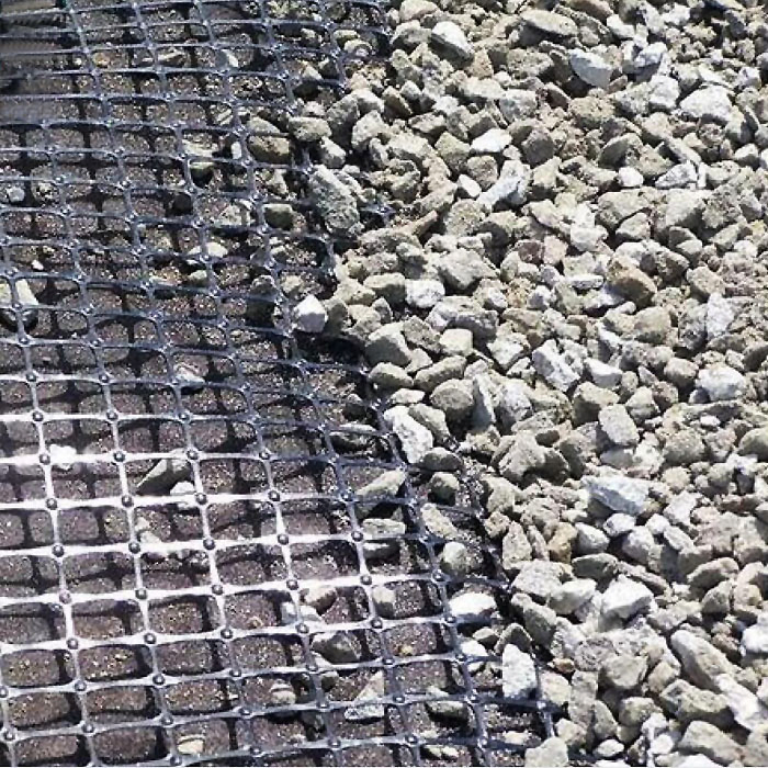 PP Plastic Biaxial Geogrid with Mesh Size Geogrid for Road