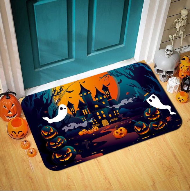 Diatom Mud Absorbent Waterproof Quick Drying Door Carpet for Floor Spring Easter Decorations