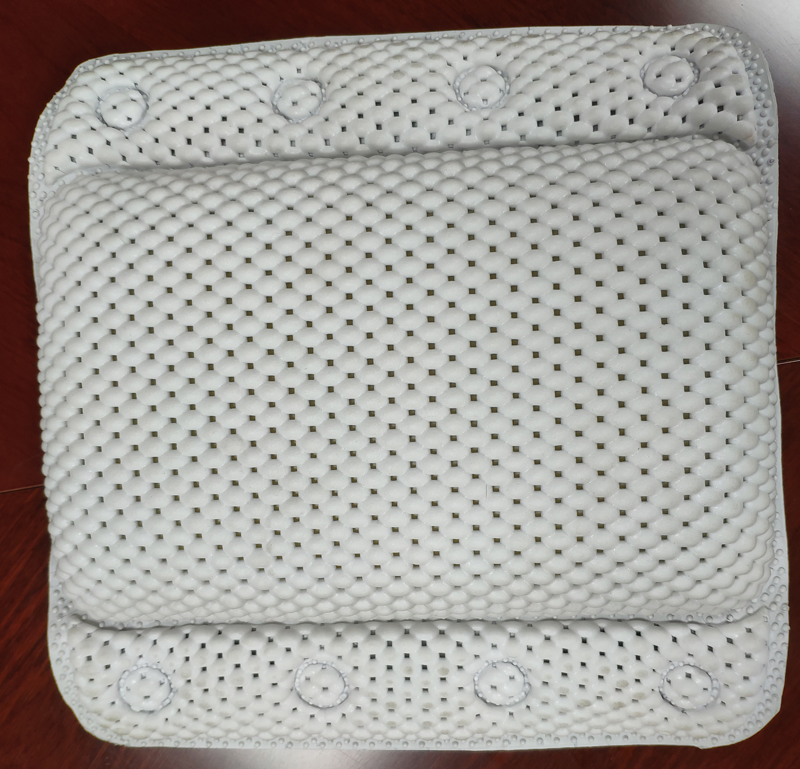 Factory Wholesale Hot Sale Comfortable PVC Foam Bath Pillow