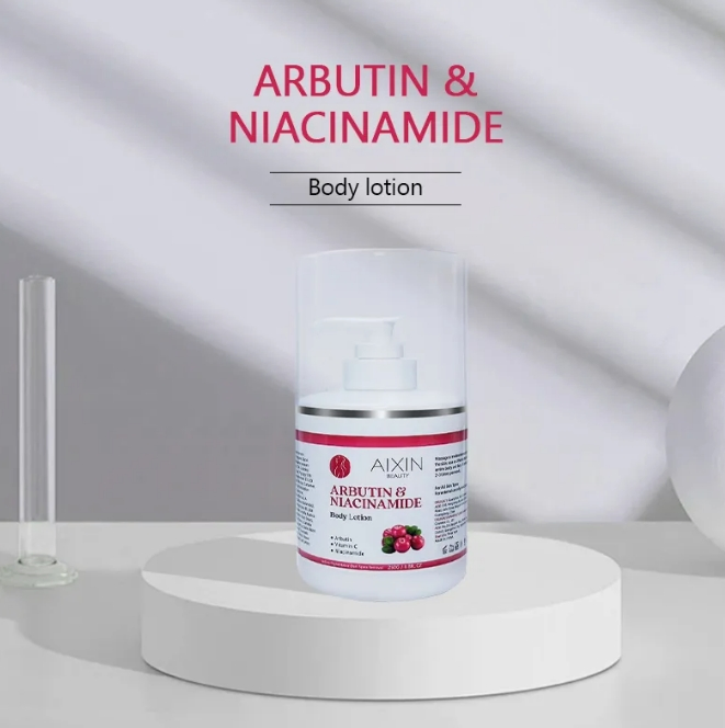 Beauty Cosmetics Skin Care Niacinamide Nourishing Whitening Arbutin Face and Body Lotion