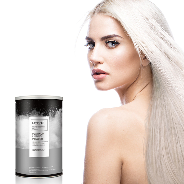 Keroa 9+ Professional Quick Hair Color Fading Ammonia Free Hair Bleaching Powder
