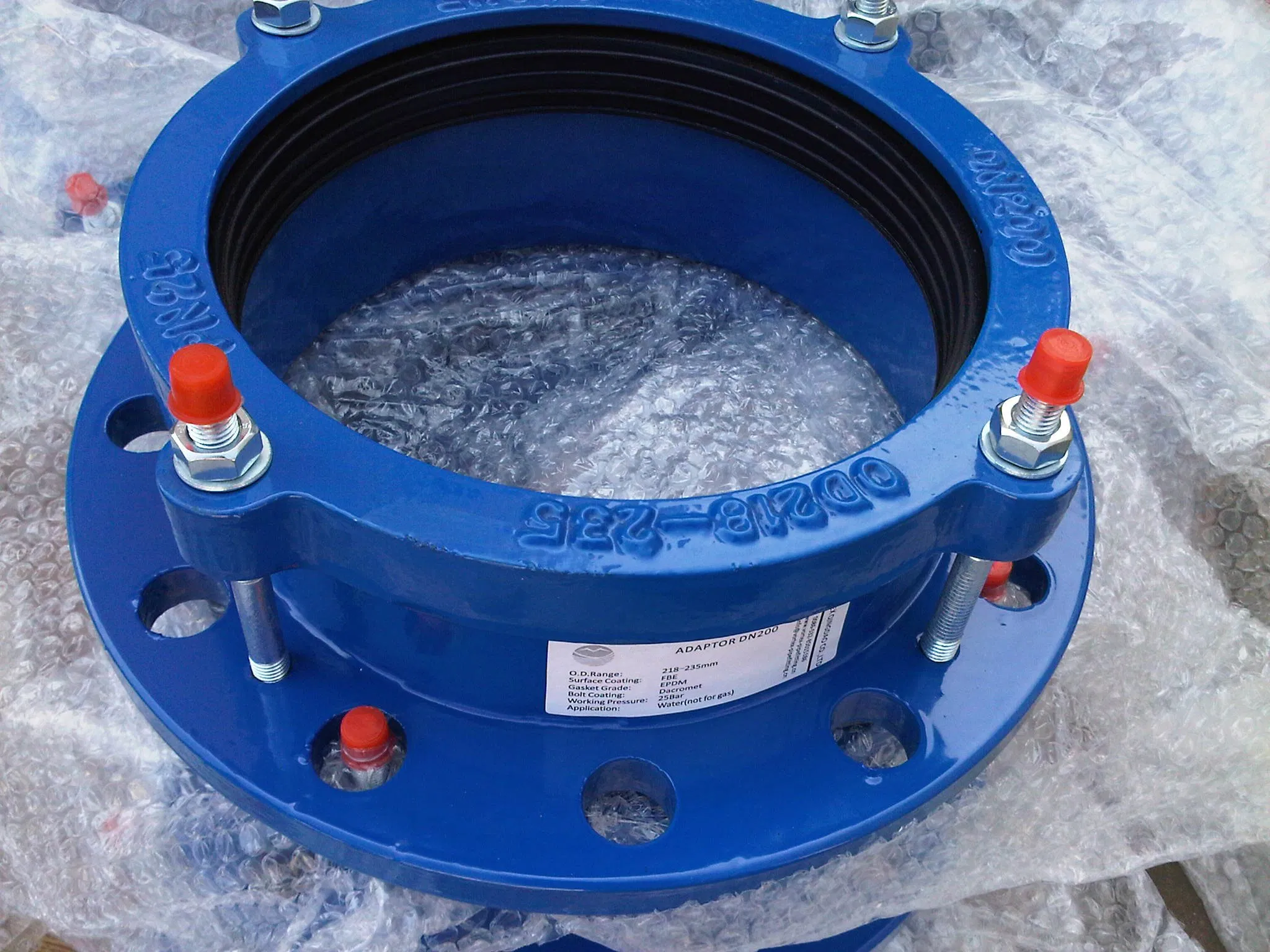 Ductile Cast Iron Wide Range Universal Flange Adaptor