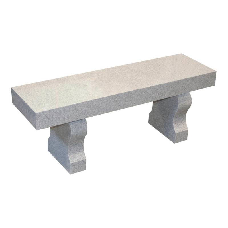 Granite Memorial Bench for Cemetery Grave