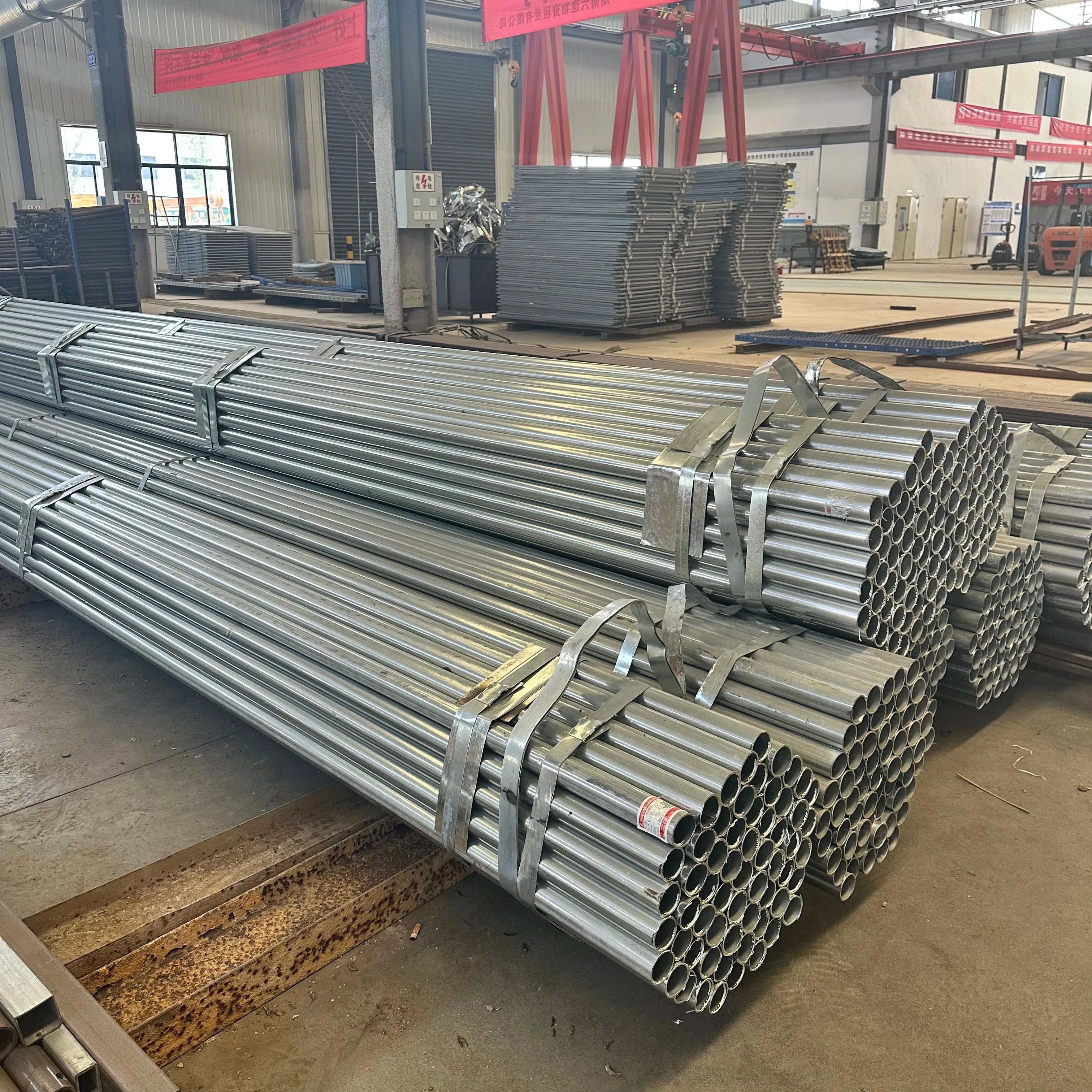 Durable Galvanized Steel Ringlock Scaffolding for Safe Building Projects