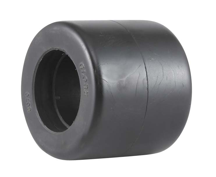 High Strength Nylon Manual Forklift Wheels Durable Double Ball Bearing Caster Wheel