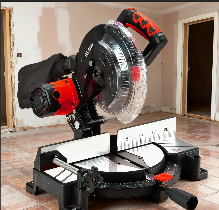 Электрическая торцовочная пила GLY-25501 для дерева и металла