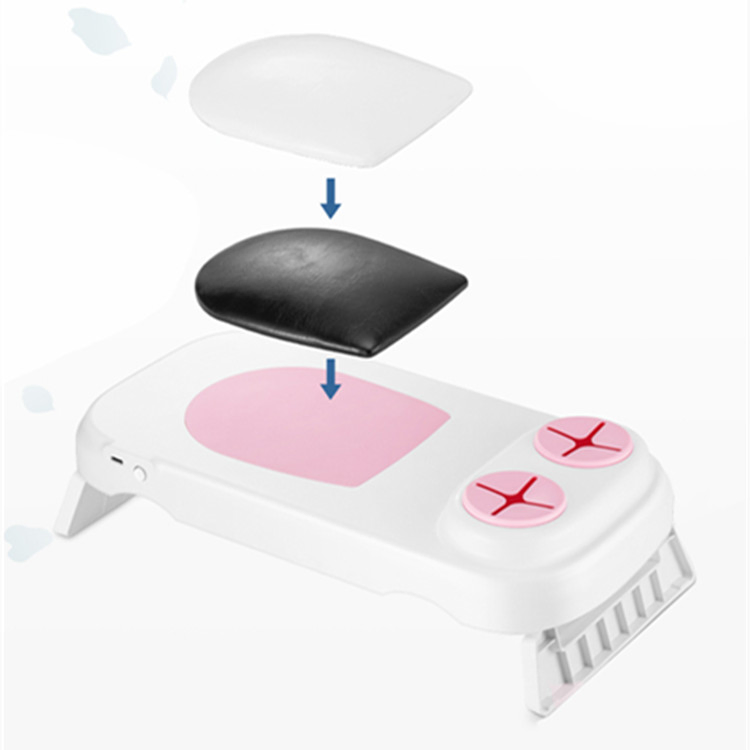 48W Foldable LED Nail Lamp Hand Rest Nail Dryer Machine UV Table Lamp Equipment Nail Light