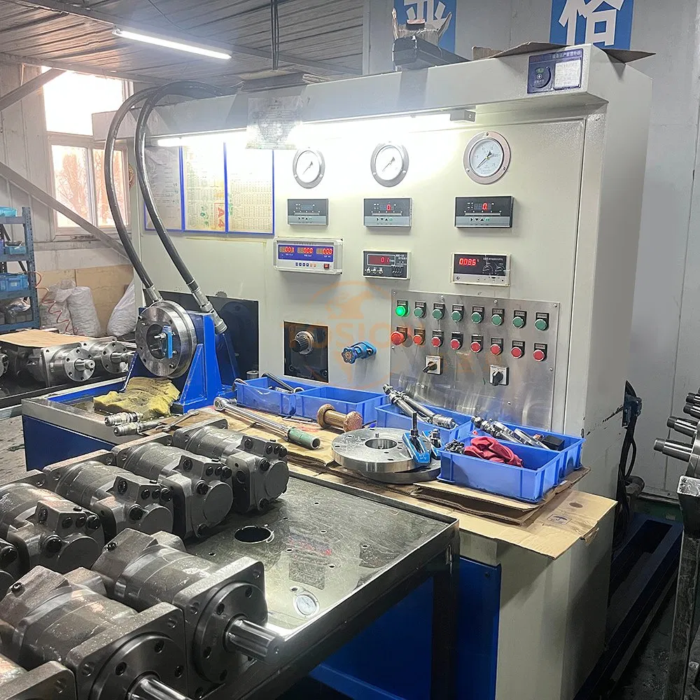 Тестовый стенд для гидравлических моторов Rexroth