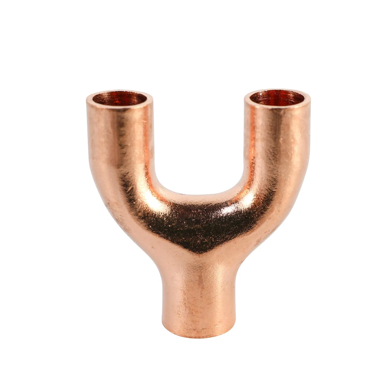 Three Tees Copper Pipe Fitting with ISO Certification
