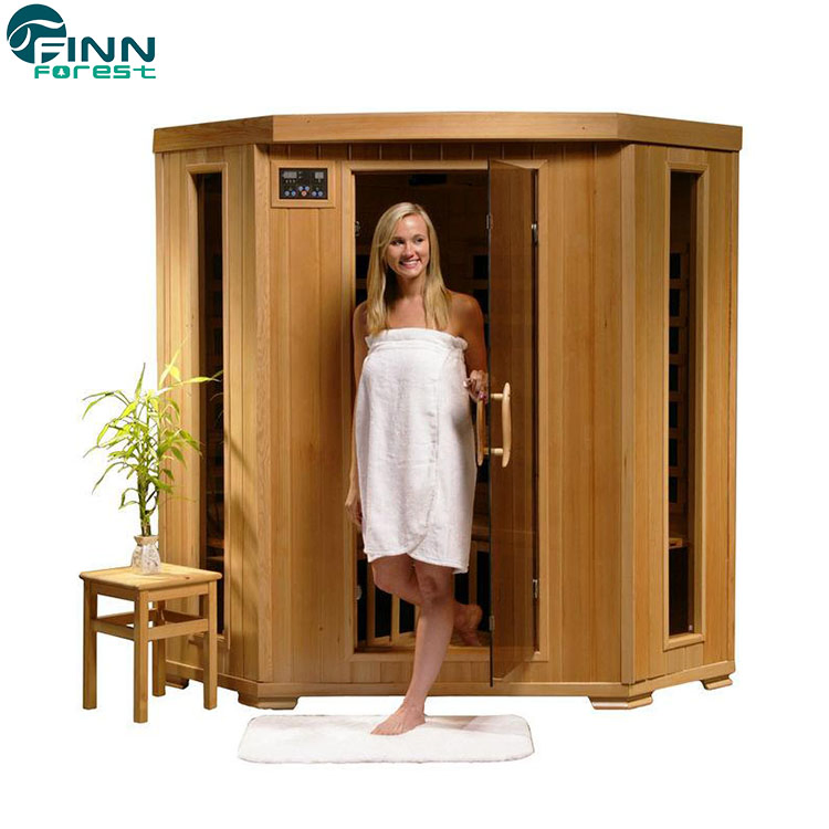 Домашняя инфракрасная сауна из канадской тсуги на 4 персоны