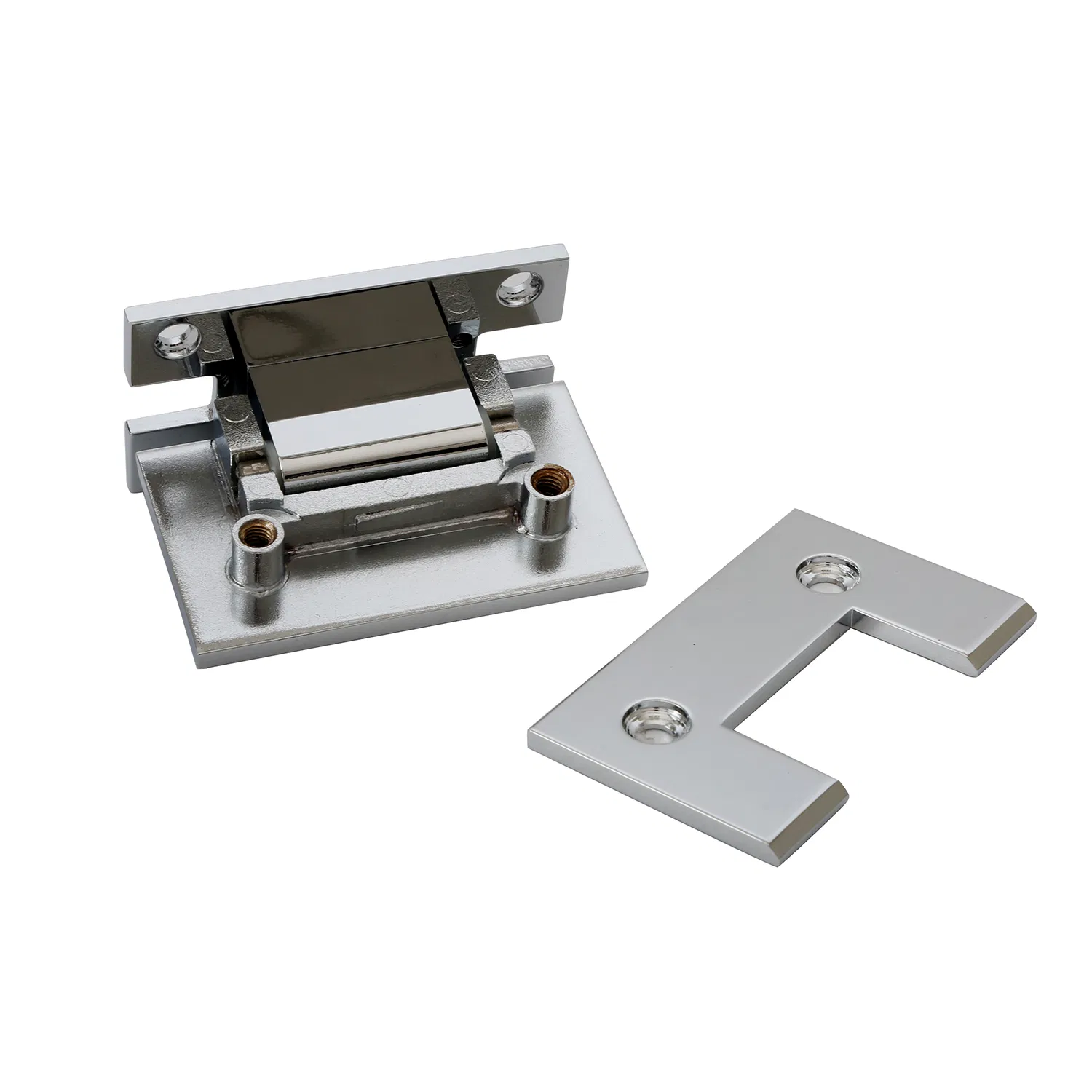 Crl Type Full Solid Brass H Bottom Plate Hinge Wall to Glass Hinge